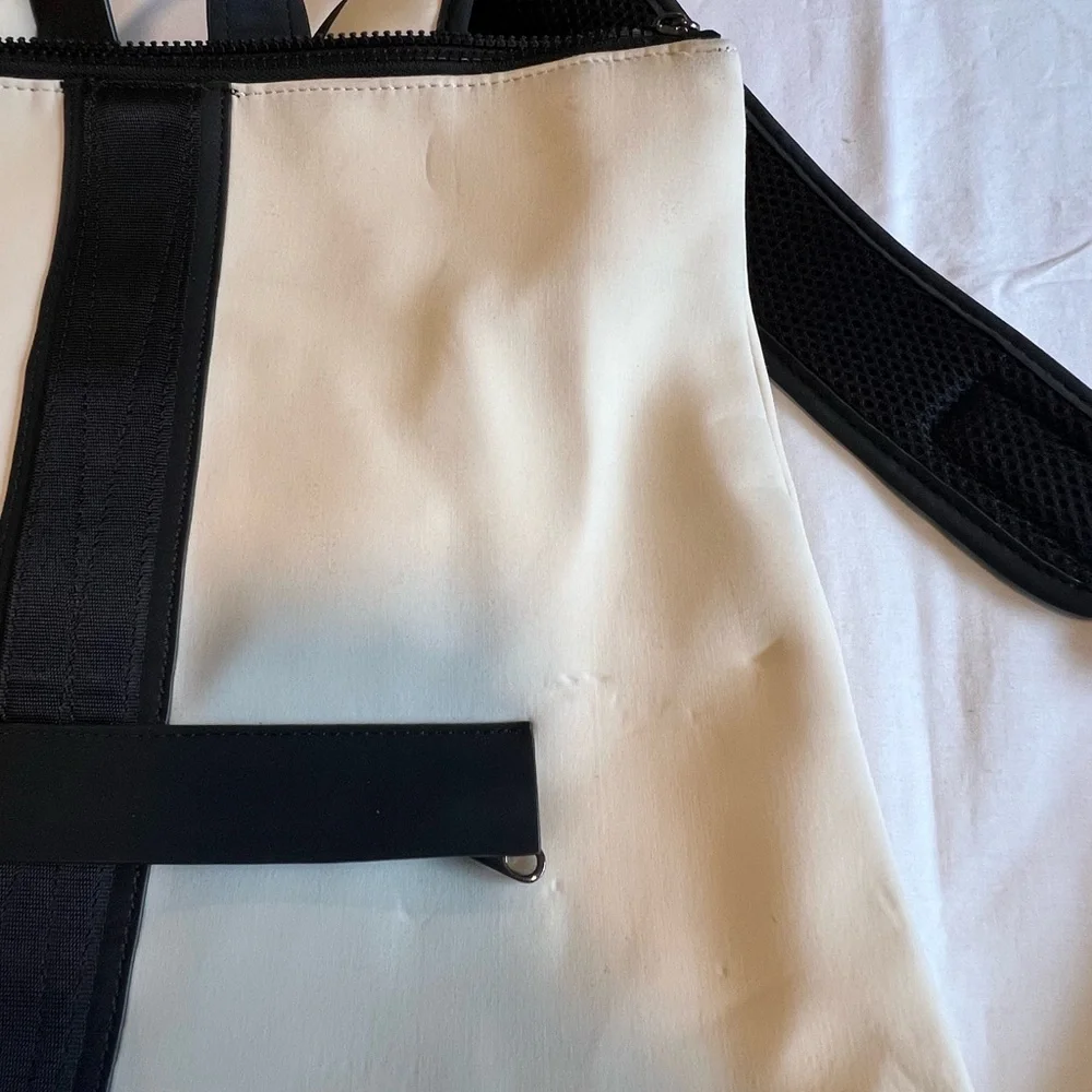 Caraa x Athleta Bone Neoprene Convertible Backpack